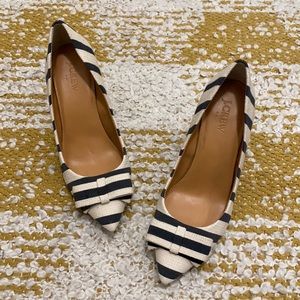 J.Crew Striped Heel